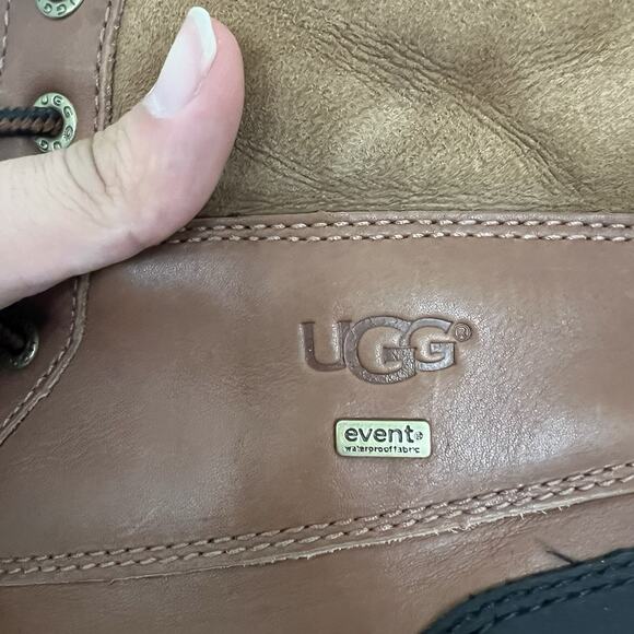 UGG Butte Mens Size 9 Brown Vibram Waterproof Outdoor Snow Boots Shoes 5521 main image 7